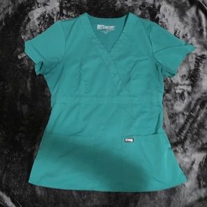 Hunter Green Scrub Set